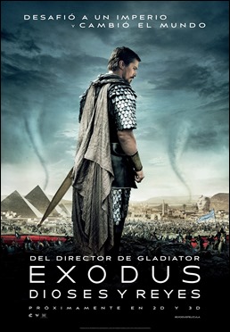Cartel español de Exodus. Dioses y reyes