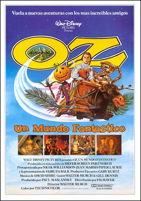 Póster de la curiosa película Oz, un mundo fantástico